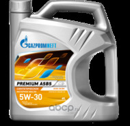 Масло моторное 5w30 Gazpromneft PREMIUM A5/B5 синтетическое 4л