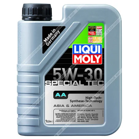 Масло моторное 5w-30 Liqui Moly Special Tec AA синтетическое 1л РАСПРОДАЖА