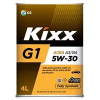 Масло моторное 5W-30 Kixx G1 A3/B4 синтетическое 4л Фото 1