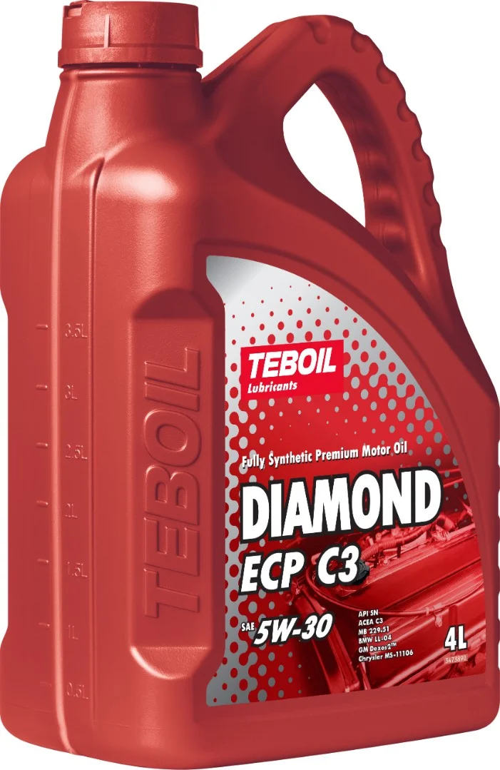 Масло моторное 5W30 TEBOIL DIAMOND ECP C3 4л Фото 1