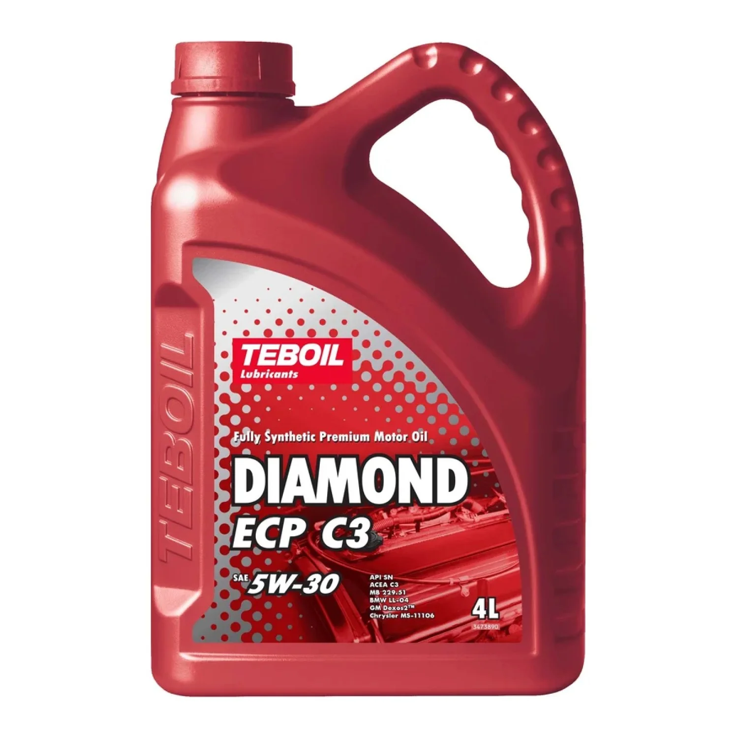 Масло моторное TEBOIL Diamond ECP C3 5W-30, 4л