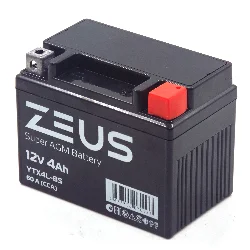 Аккумулятор ZEUS SUPER AGM 4 Ач о.п. (YTX4L-BS) Фото 1