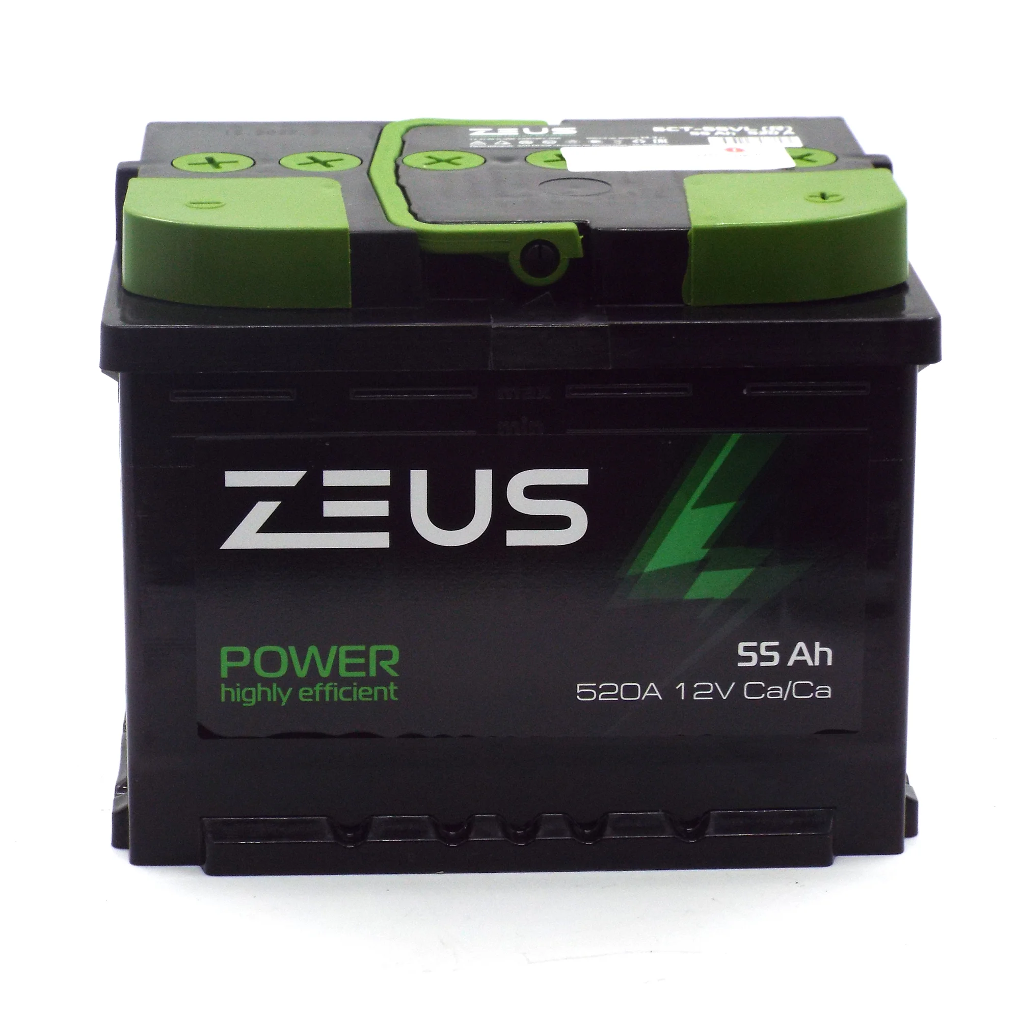 Аккумулятор ZEUS POWER 55 Ач о.п. Фото 1