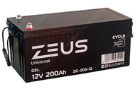 Аккумулятор ZEUS ZG-200-12 GEL (12V200Ah) универсальный