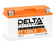 Аккумулятор DELTA СТ 1206.5 AGM 6.5 Ач о.п. (YB6.5L-BS)