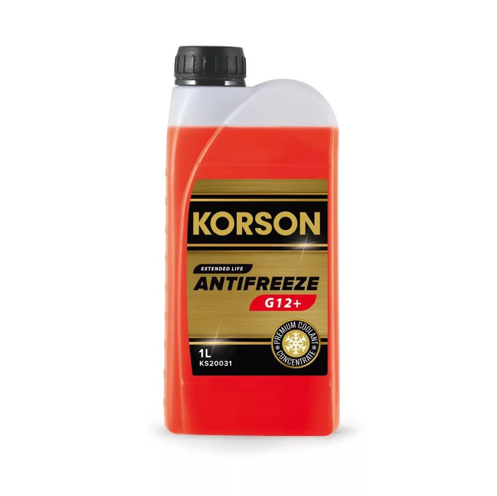Антифриз KORSON Concentrate G12+ красный, 1л