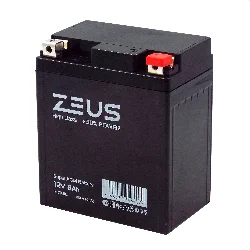 Аккумулятор ZEUS HIGH CLASS AGM 8 Ач о.п. (HCX8L) Фото 1