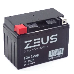 Аккумулятор ZEUS SUPER AGM 12 Ач п.п. (YTZ12S) Фото 1