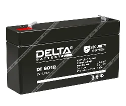 Аккумулятор Delta DT 6012 (для слаботочных систем) Фото 1