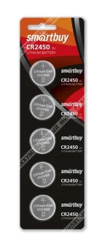 Батарейка Smartbuy CR2450 3V BL*1