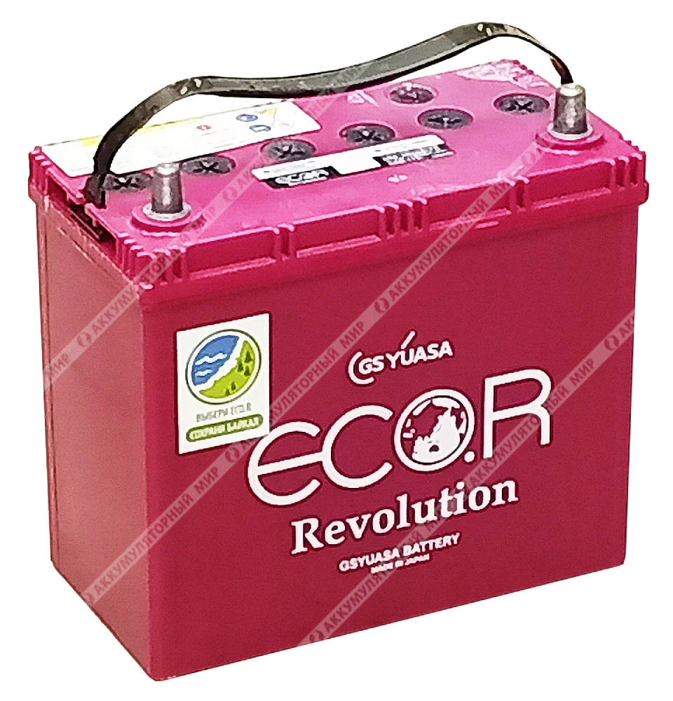 Аккумулятор GS YUASA ECO.R Revolution 75B24R 50 Ач п.п. РАСПРОДАЖА Фото 1