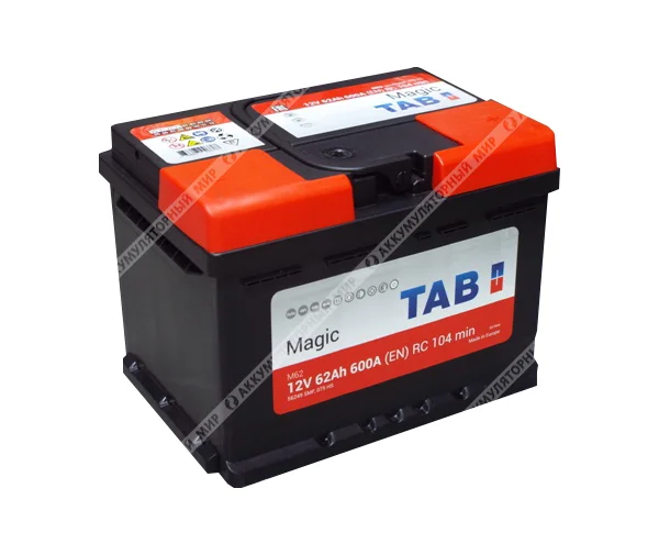 Аккумулятор TAB Magic M62 LB 62 Ач о.п.