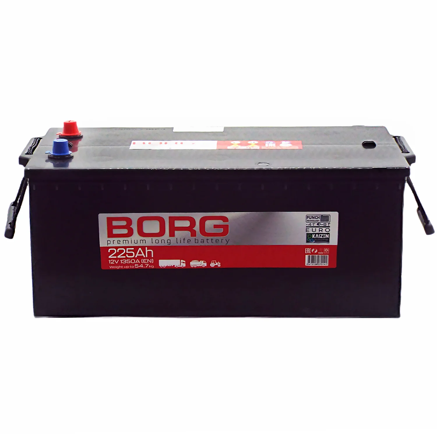 Аккумулятор BORG Premium TRUCK 225 Ач о.п. Фото 1