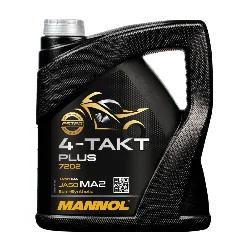 Масло моторное MANNOL 4-Takt Plus 10W-40, 4л Фото 1