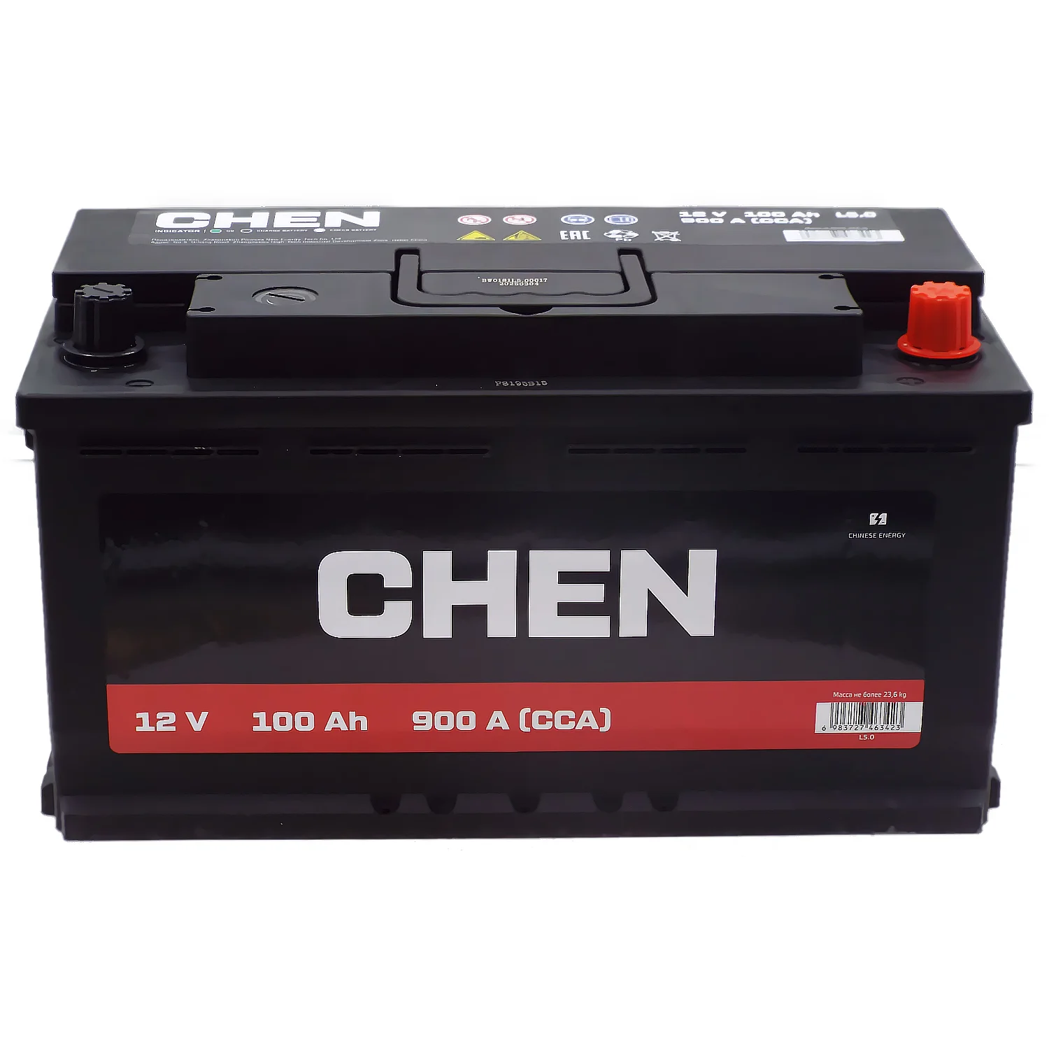 Аккумулятор CHEN 100 Ач о.п. Фото 1