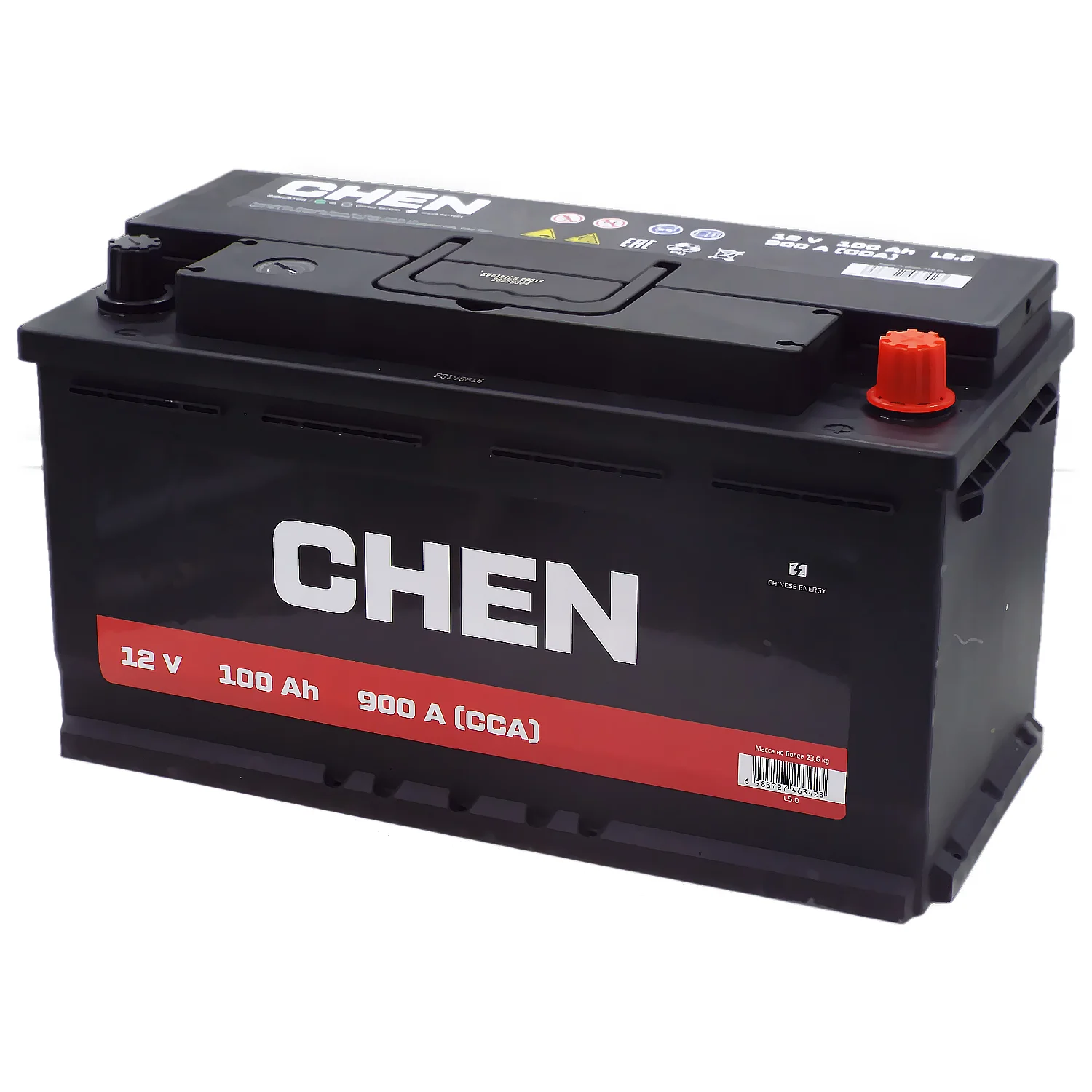 Аккумулятор CHEN 100 Ач о.п. Фото 1