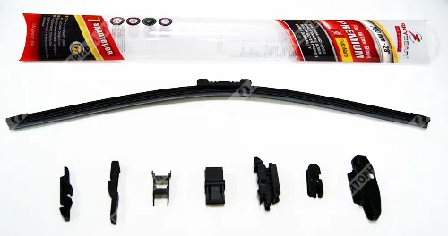 Щетка ст/оч 28"70 см бескаркасная 7 адаптеров Skybear Premium STOCK-ЦЕНА
