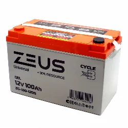 Аккумулятор ZEUS ZG-100-12DS GEL (12V100Ah) универсальный Фото 1