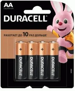 Батарейка АА LR06 1,5V Duracell Basic BL*1