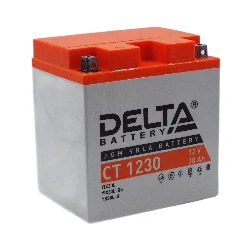 Аккумулятор DELTA СТ 1230 AGM 30 Ач о.п. (YTX30L-BS) Фото 1