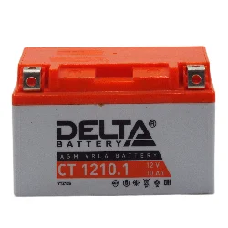 Аккумулятор DELTA СТ 1210.1 AGM 10 Ач п.п. (YTZ10S) Фото 1