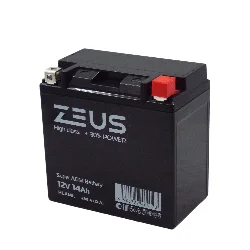 Аккумулятор ZEUS HIGH CLASS AGM 14 Ач о.п. (HCX14L) Фото 1