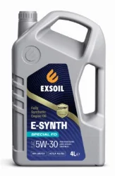 Масло моторное 5w30 EXSOIL E-SYNTH Special FO 4л Фото 1