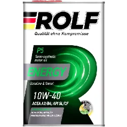 Масло моторное ROLF Energy 10W-40 SL/CF, 4л Фото 1