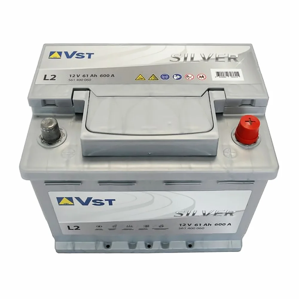 Аккумулятор VST Silver L2 61 Ач о.п. Фото 1