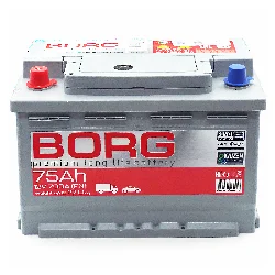 Аккумулятор BORG Premium 75 Ач п.п. Фото 1