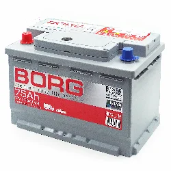 Аккумулятор BORG Premium 75 Ач п.п. Фото 1
