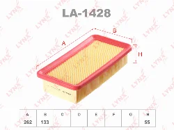 Фильтр воздушный LYNX LA-1428 (C2775, GB-929, SB2292) HYUNDAI / KIA Фото 1