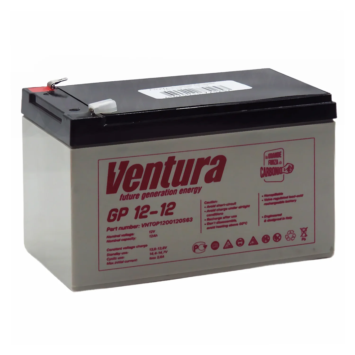 Аккумулятор Ventura GP 12-12 (универсальный) РАСПРОДАЖА