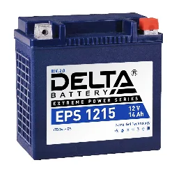 Аккумулятор DELTA EPS 1215 14 Ач о.п. (YTX14L-ВS) Фото 1
