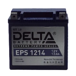 Аккумулятор DELTA EPS 1214 12 Ач п.п. (YTX14-ВS) Фото 1