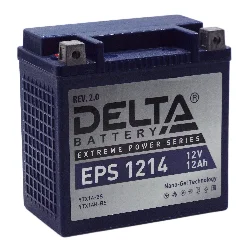 Аккумулятор DELTA EPS 1214 12 Ач п.п. (YTX14-ВS) Фото 1