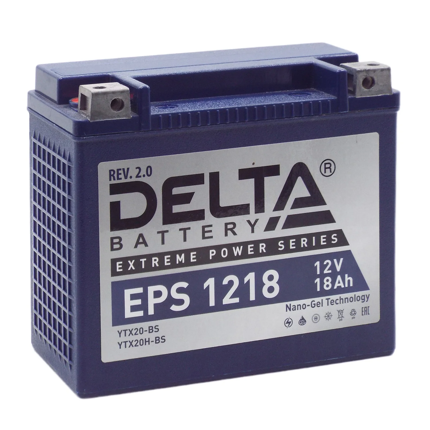 Аккумулятор DELTA EPS 1218 18 Ач п.п. (YTX20-BS)