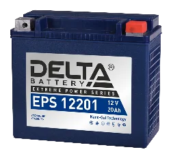 Аккумулятор DELTA EPS 12201 20 Ач о.п. (YTX20L-BS) Фото 1