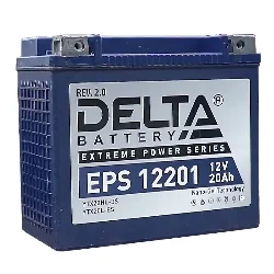Аккумулятор DELTA EPS 12201 20 Ач о.п. (YTX20L-BS) Фото 1