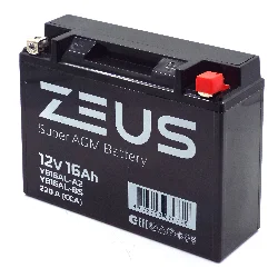 Аккумулятор ZEUS SUPER AGM 16 Ач о.п. (YВ16AL-A2) Фото 1