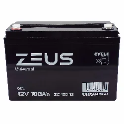 Аккумулятор ZEUS ZG-100-12 GEL (12V100Ah) универсальный Фото 1