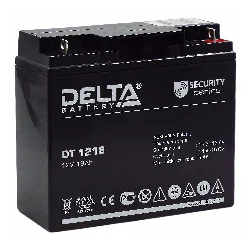 Аккумулятор Delta DT 1218 (для слаботочных систем) Фото 1