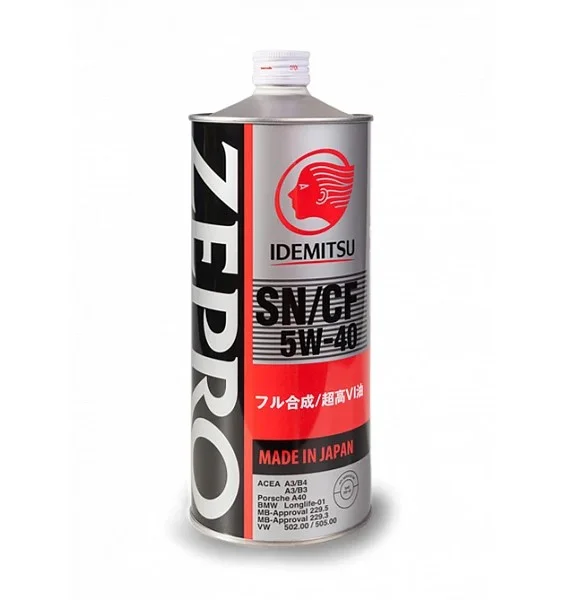 Масло моторное IDEMITSU Zepro Euro Spec 5W-40, 1л РАСПРОДАЖА