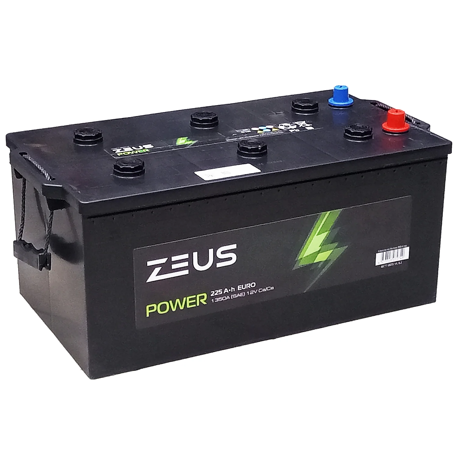 Аккумулятор ZEUS POWER 225 Ач о.п.