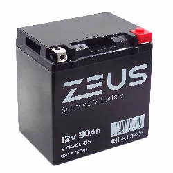 Аккумулятор ZEUS SUPER AGM 30 Ач о.п. (YTX30L-BS) СУПЕР ЦЕНА Фото 1