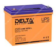 Аккумулятор Delta DTM 1275 L (универсальный)