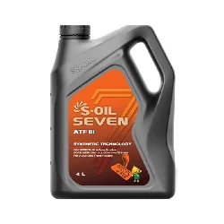 Масло трансмиссионное S-OIL Seven ATF III, 4л Фото 1