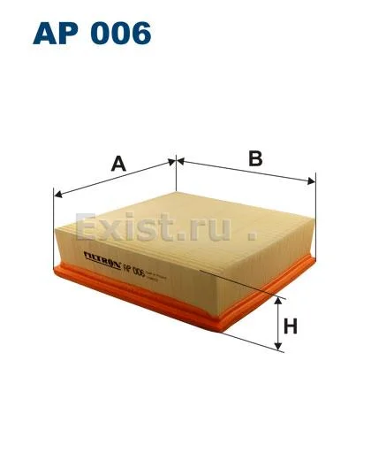 Фильтр воздушный FILTRON AP006 (MANN C22117)