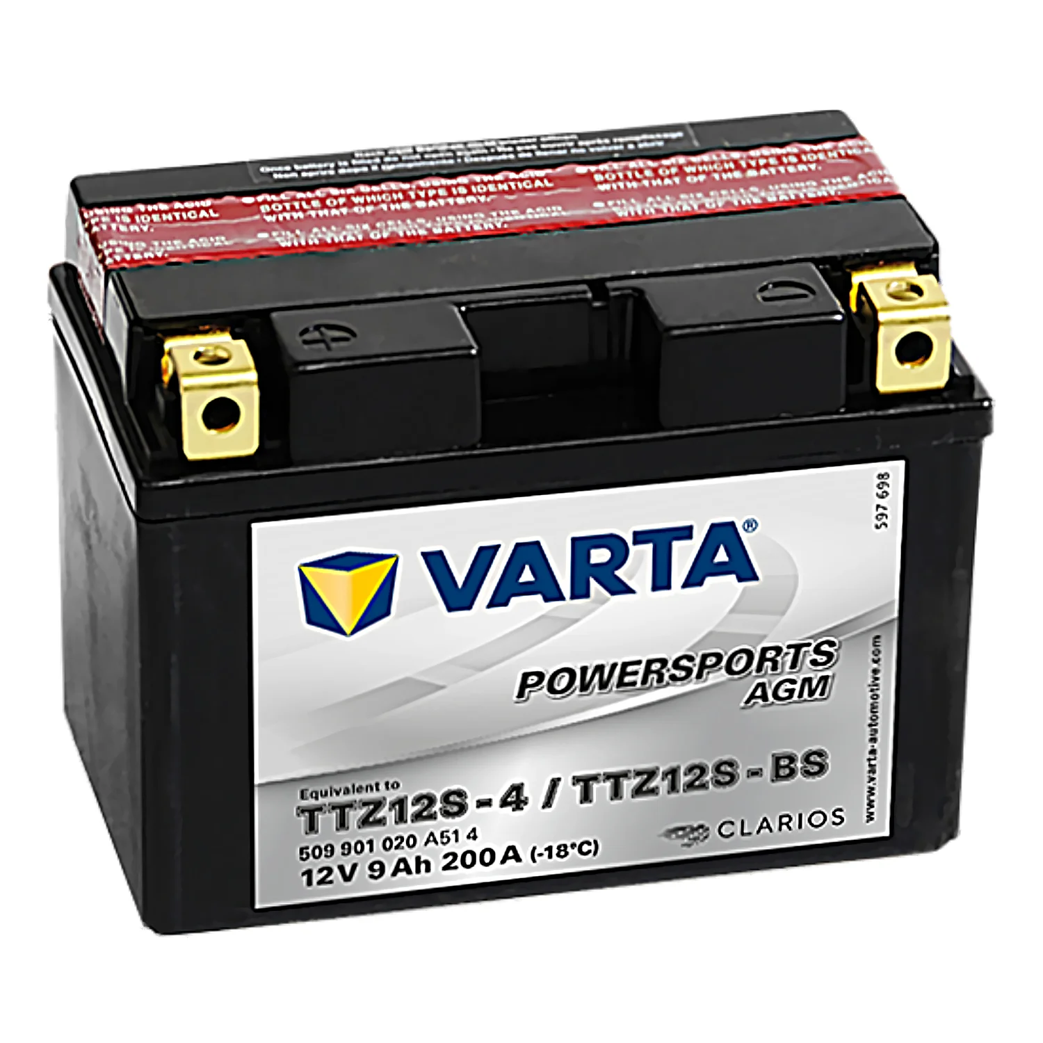Аккумулятор VARTA 9 Ач п.п. (TTZ12S-BS) 509 901 020 РАСПРОДАЖА