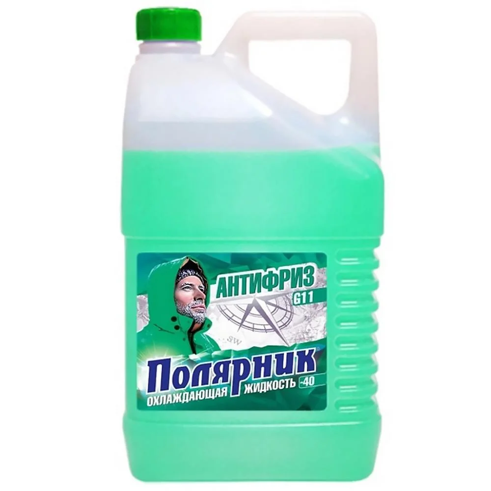 Антифриз ПОЛЯРНИК G11 зеленый, 10кг